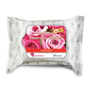 Make-up Cleansing Tissues -Rose-